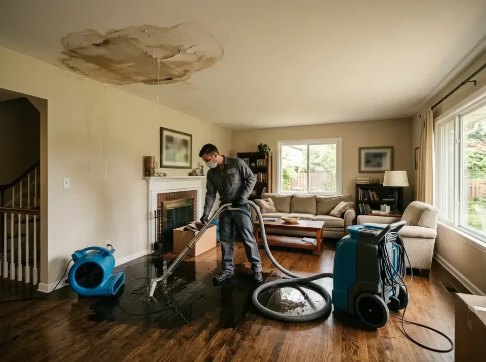 attic-pipe-burst-ceiling-drip-008 — frequently asked questions, Water Damage Restoration & Carpet Care in Meridian, PA